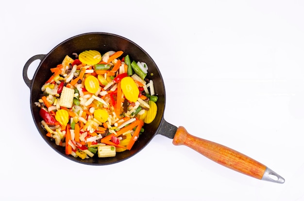 Tigaie cu mâncare rapidă